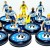 Subbuteo Andrew Table Soccer Tottenham Hotspurs 2010-2011 on WSB Professional Bases